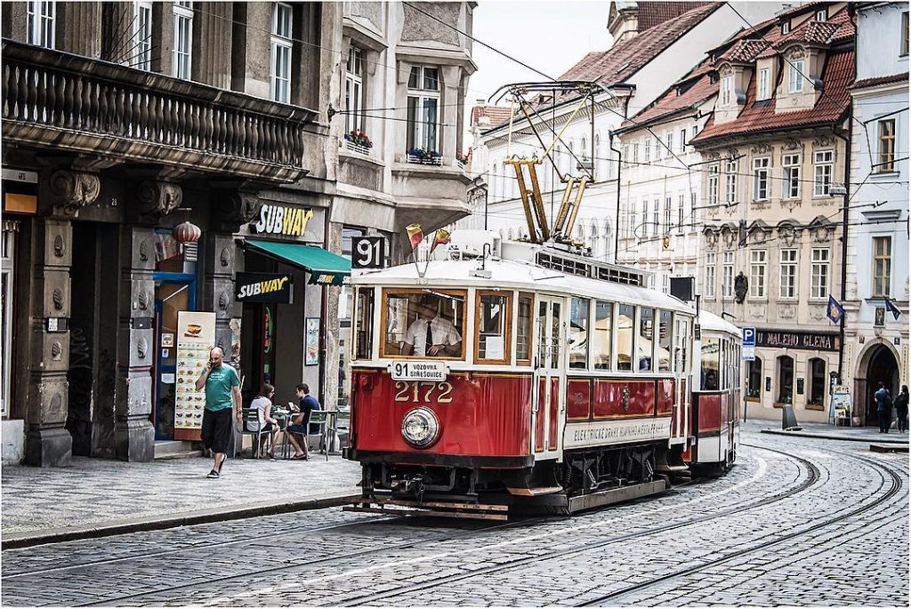 Prague old tram #praguewithlove #pragueworld #wonderful_prague #praguetoday #insta_prague #toppraguephoto #instaprague #aroundprague #prague #ig_europe #discover_vacations&hellip;