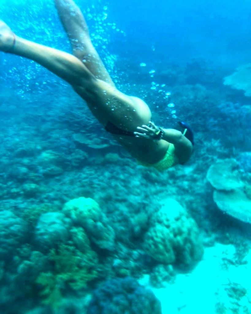Stunning views – literally breathtaking coral reef and cute turtles. Philippines amaze above and…
