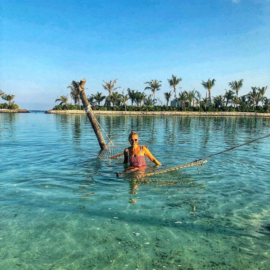 Hello from Maldives! A quick swim before and then well deserved rest! Thank you&hellip;