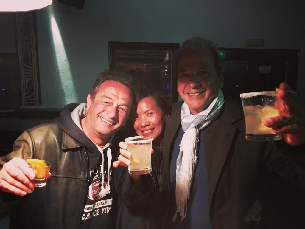 Happy Easter to All ※ Eating and drinking on the last night @santorini with&hellip;