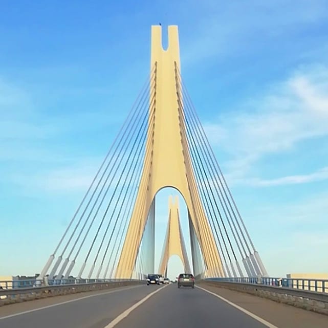 “We build too many walls and not enough ” Arade River Bridge, Portimao #travel&hellip;