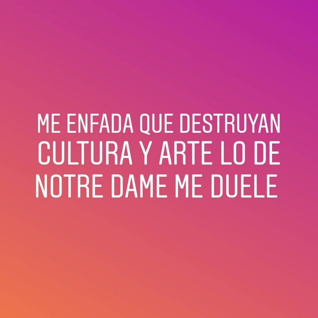 Estoy muy triste por la noticia, respeten la cultura y el arte #travelgram #instagramers…