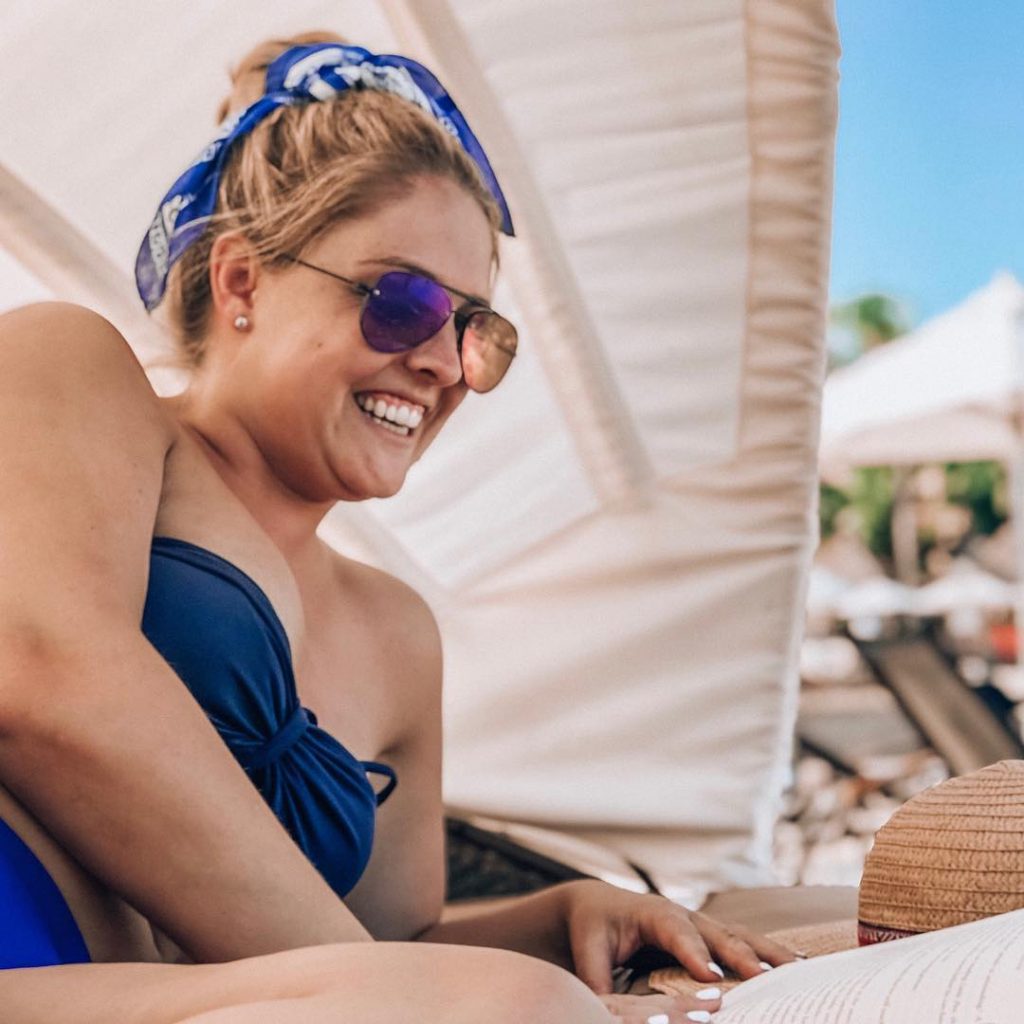I’m clearly not reading in this picture because how could one focus when you…