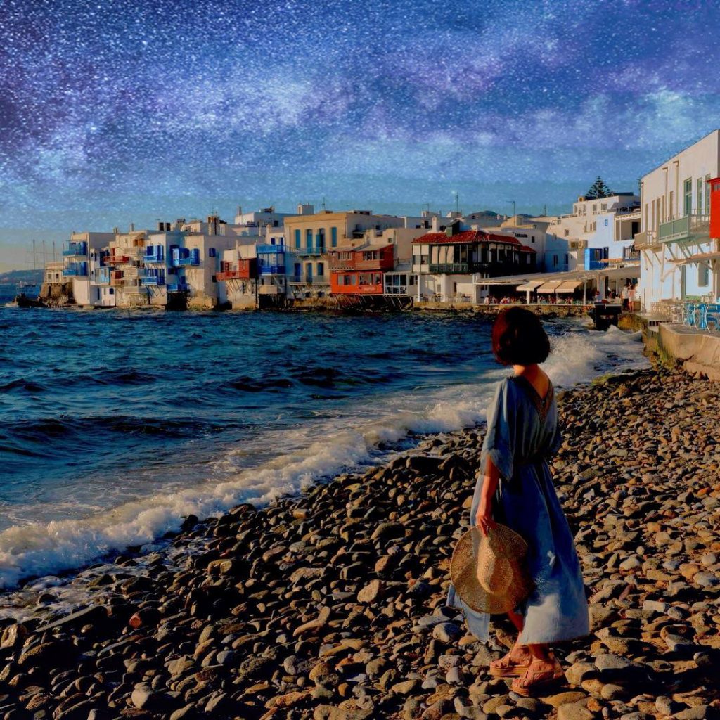 On your way to visit the famous windmills of Mykonos, you will walk past&hellip;