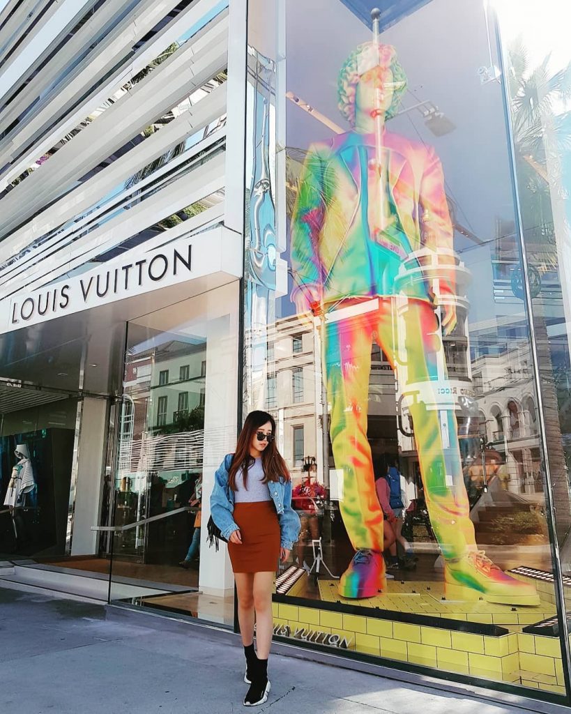 逛到一半遇到火警???? I AM LUCKY #berverlyhills