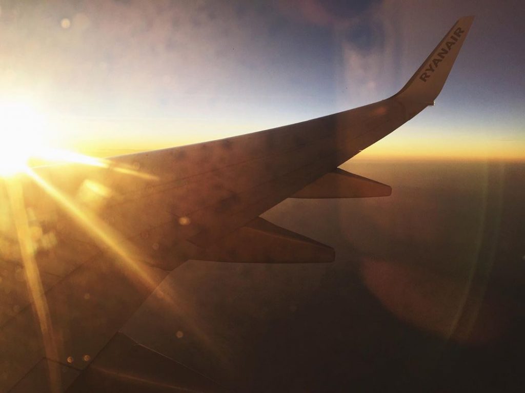 Somewhere over France????