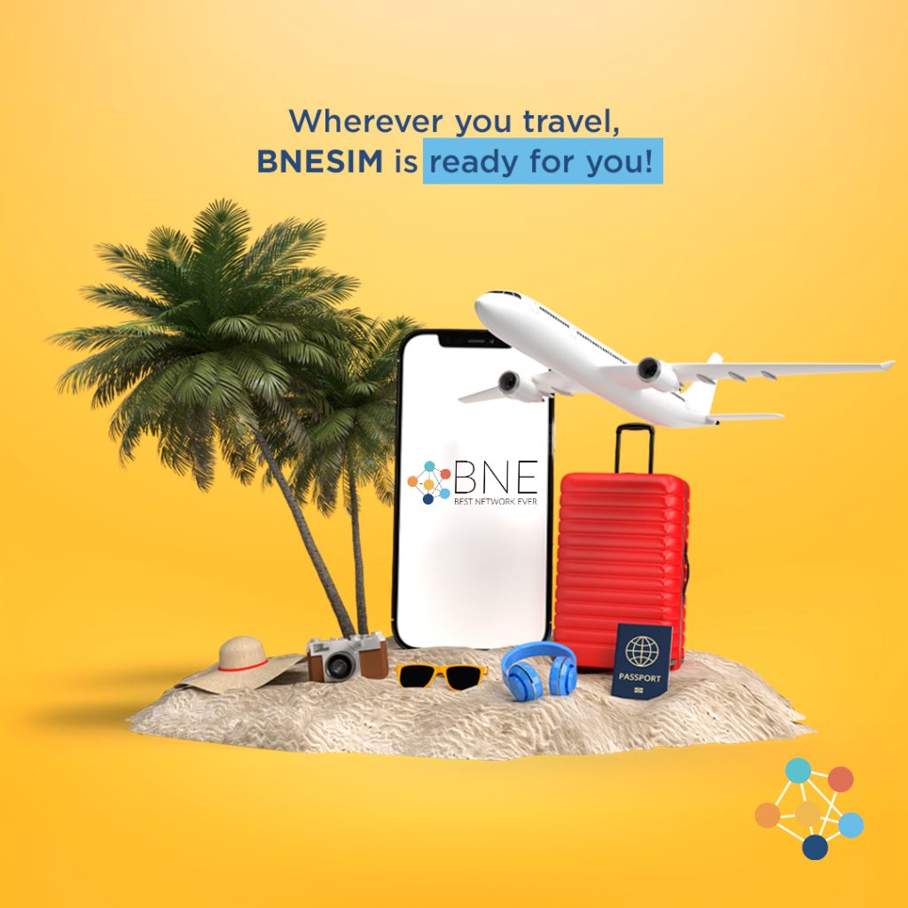 wherever you travel bne eSIM is with you