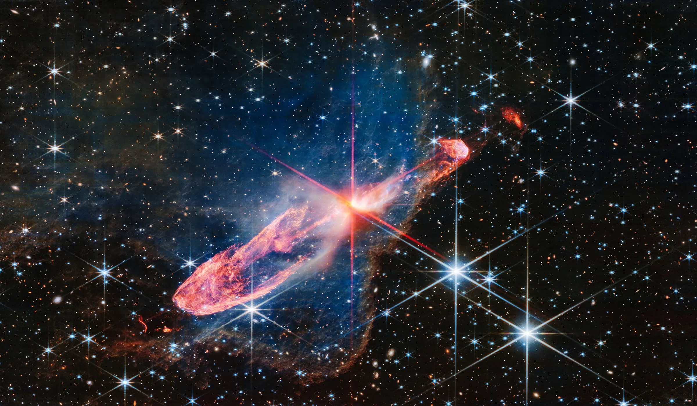 exploring the cosmos - james webb image