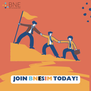 Engaging image inviting users to join bnesim, showcasing vibrant design