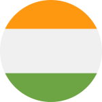 India Country Mini Logo with rounded corners