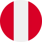 Peru Country logo in circle