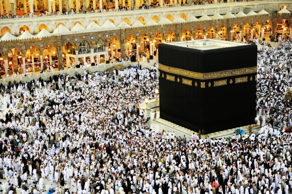 pilgrimage in Saudi Arabia