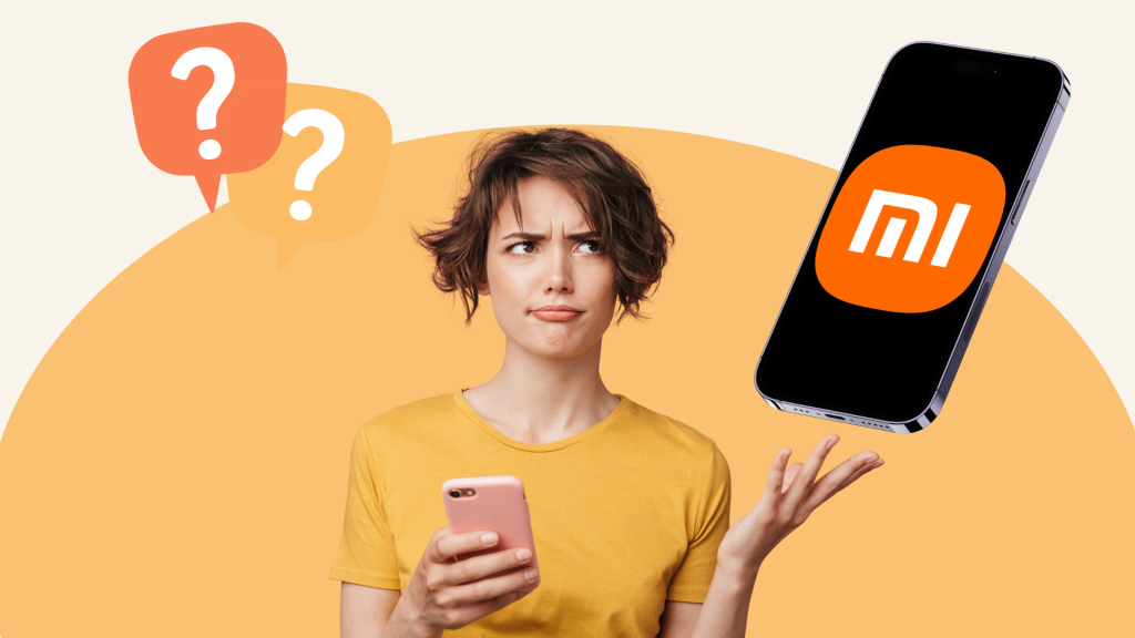 a woman is curious about whats is a xiaomi phone