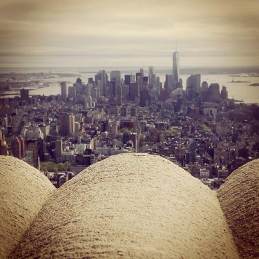 View from Empire State Building. Where is Blair? #nyc #luxuriouslocation #myfeatureshoot #traveldeeper #authentictravel #slowtravel…