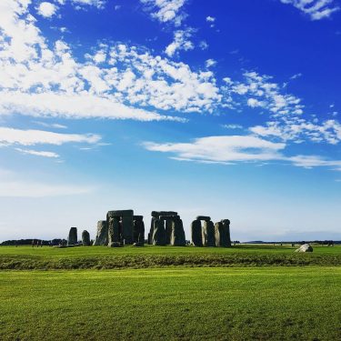 Best part of the trip and the weather was perfect #view #stonehenge #england #whataview…
