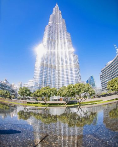 Burj Khalifa El rascacielos más alto del mundo #Asiatrip ️ #vacations #canon #travelphotography #reflectiongram…