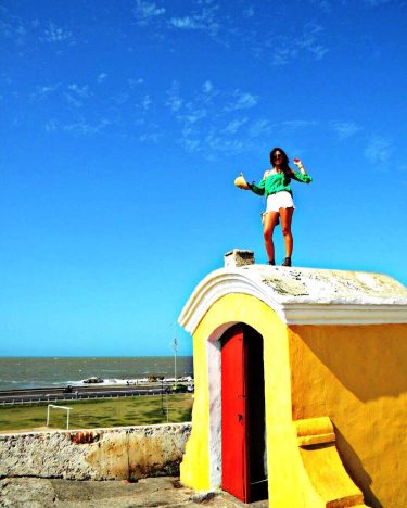 Feeling on the top of The world CARTAGENA-BOLÍVAR #trip #travel #vacarions #inlovewiththeworld #travelislife #travelphotography…