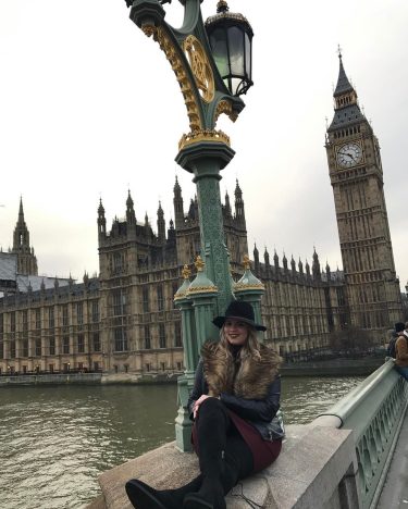 Hello from London ???????? #travelbloggers #fashiongals #thisislondon #london #bnesimppl