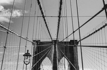 Webs #blackandwhite #vscocam #nyc #brooklynbridge #suspension #engeneering #photoedit #perspective #art #bnesimppl