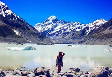 Mountains and glacier lakes • • • • • #newzealand #nz #neuseeland #travelnewzealand #travelnz…
