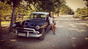 Back in 1950 . . #cuba #trinidad #streetstyle #travelblogger #travel #oldtimer #instagood #retrocar #retro…
