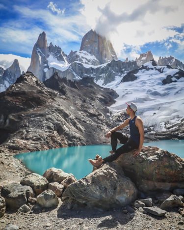 來回行22k 見到個景即刻抵返晒 #Fitzroy #elchalten #patagonia #chalten #hiking #mountain #lake #backpack #backpackerstory #backpackerlife #crewlife #travellife…