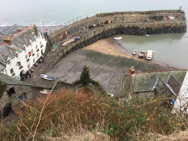 Homage to beautiful Clovelly before seeing the film, The Guernsey Literary and Potato Peel…