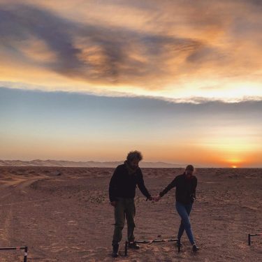 Car we were still able to enjoy this amazing sunset in the middle of…