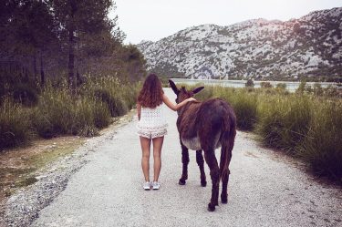 Me & the donkey – a hopeless love @marydo_by_maren // retouch: @kathringroblewski . Outfit…