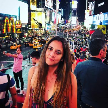 La mia faccia estasiata dice tutto. I ️ #NewYork ???????? #timessquare #timessquarenyc #ny #nyc…