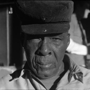 Railroad worker (Kodak Tmax B&W 100) #35mm film #portrait #blacklivesmatter #blackandwhitephoto #tbt #humanrace #analog…