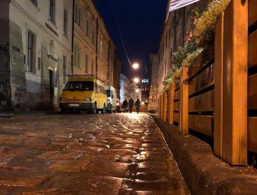 ????Night view of The Dormition Church (Lviv, Fedorova street) . . . #night #photo…