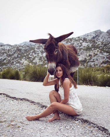Me & the donkey – a hopeless love . @marydo_by_maren // retouch: @kathringroblewski .…