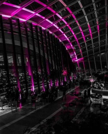 Sky Pod Bar • The beautiful colors of the Sky Pod Bar. The Bar&hellip;