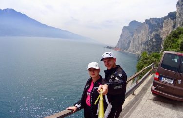 Malcesine, Włochy???????? #malcesine #italy #lake #2017 #memories #alps #mountains #motorcycle #twowheels #motorcycletrip #yamaha #mt09tracer…