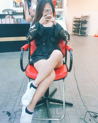 Holiday’s activities: wash hair in salon #ebonyvacation #ebonylifestyle