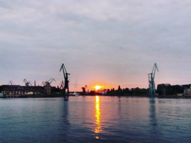 #zachódsłońca #żurawie #lovemylife #happiness #beautifulplace #positive #love_poland #travel #Gdańsk #Poland #bnesimppl