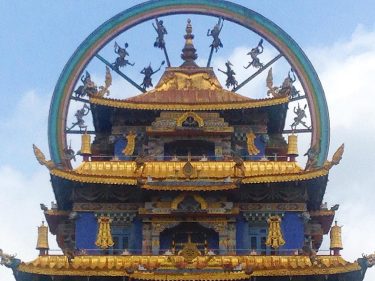 Taken at a monastery near Coorg, Karnataka . . . . #travel #photography #world…