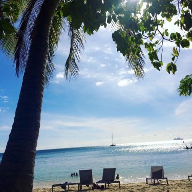 Castaway island, Fiji???????? . . . #castawayisland #fiji #beach #ocean #sky #sea #blue #vacation…