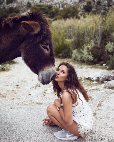 Me & the donkey – a hopeless love . @marydo_by_maren // retouch: @kathringroblewski .…