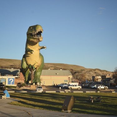 Erm, there’s a T-Rex in your car Sadly I was too late to climb&hellip;