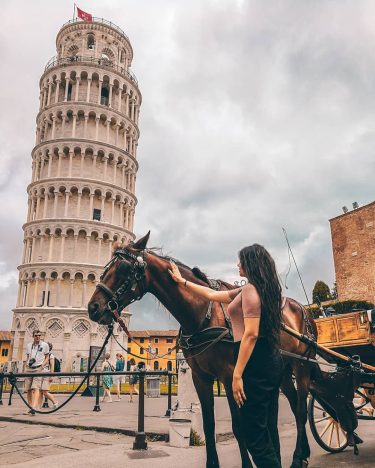 You will learn by reading, But you will understand with LOVE. #leaningtowerofpisa #ig_italia