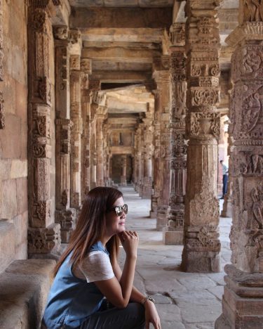 Flasback Friday: India #throwback #flashback #flashbackfriday #travel #india #newdelhi #qutabminar #trip #wanderlust #adventure #moment…