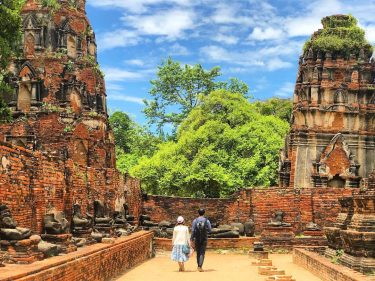 Exploring Ancient Ruins ???? . . . . . #ayutthaya #thailand #asia #nature #naturelovers…