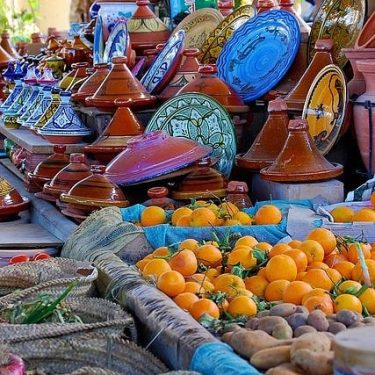 The medina, the top attraction of Tangier Morocco, is a labyrinth of alleyways both…