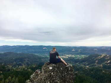 Cloudy skies can’t darken our days! ️ . . . #earthcouples #naturelovers #hiking #hikingadventures…