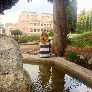 One of the best parts of traveling in Rome is catching glimpses of the…