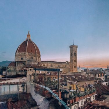 Quando scopri di poter postare una panoramica (SWIPE⬅️) La vista dal nostro hotel in…