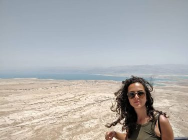 Sempre sole fa un But I love it ️ #Masada #deadsea #judeandesert #ruins #nofilter…