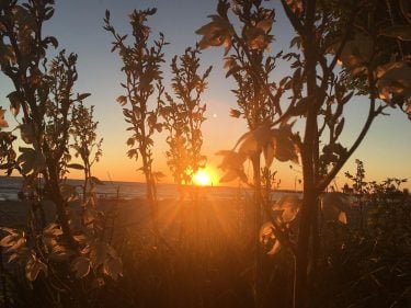 The last sunset of the trip (I’m trying not to think about it) #lakelife18…